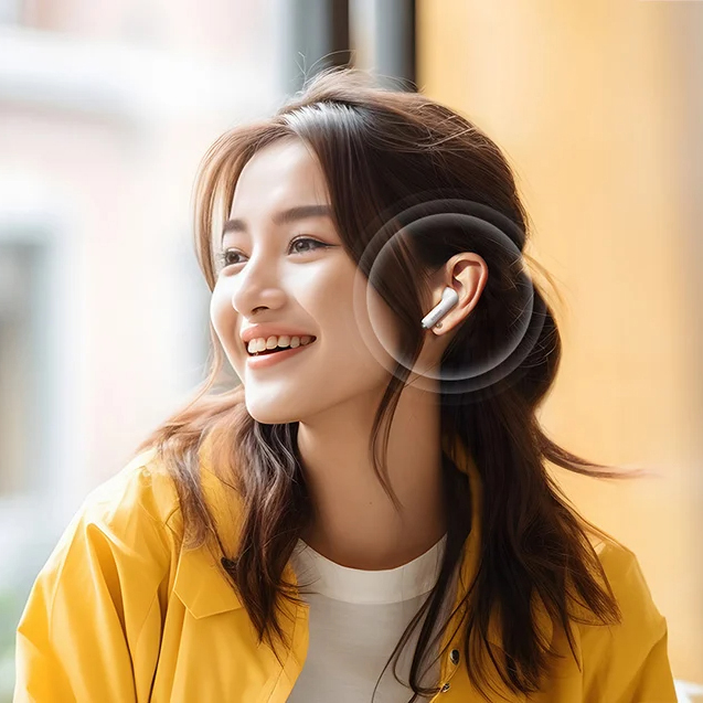 Беспроводные наушники Ugreen WS201 HiTune H5 Earbuds белые (15612)