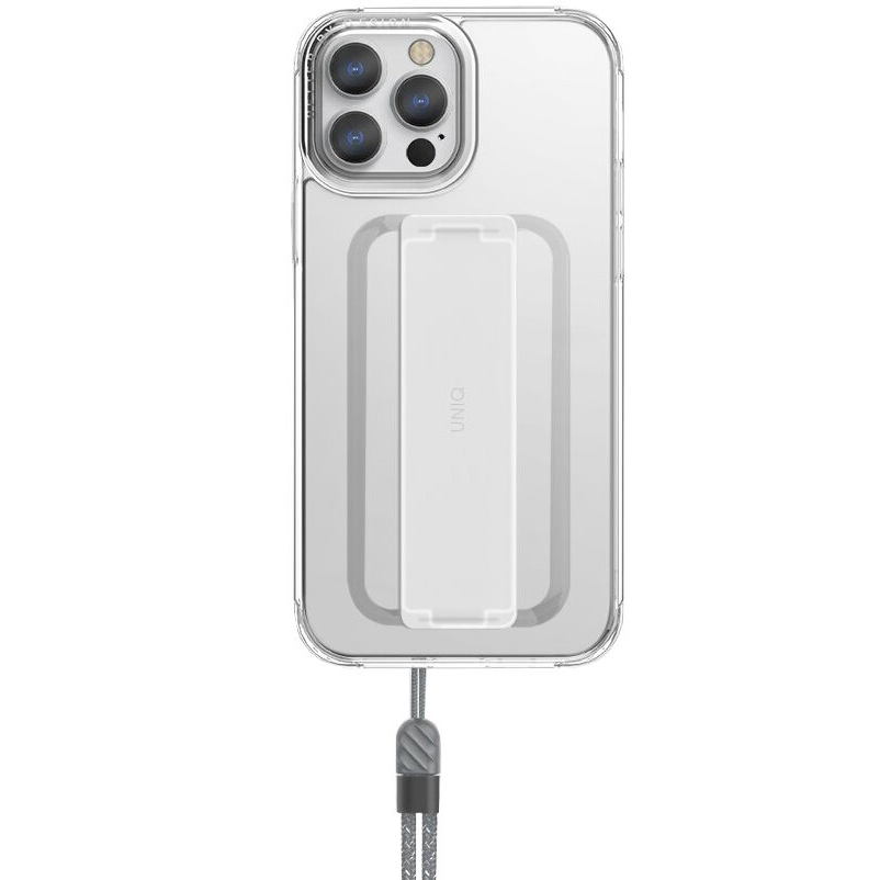 Чехол Uniq Heldro + Band для iPhone 13 Pro Max прозрачный (Clear)