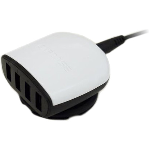Автозарядка CapDase Quartet USB Car Charger белая