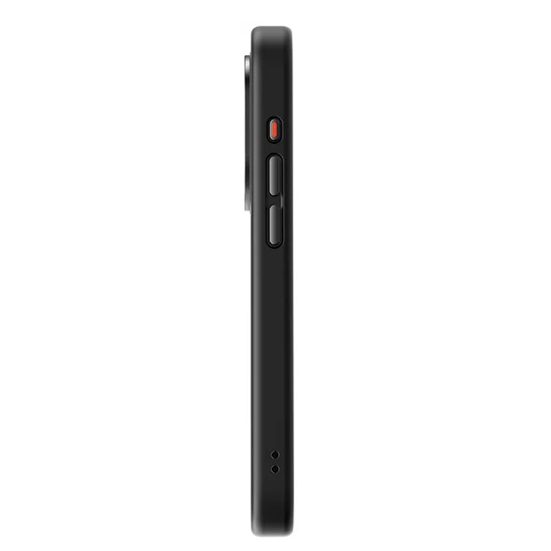 Чехол Uniq Keva MagSafe для iPhone 15 Pro чёрный