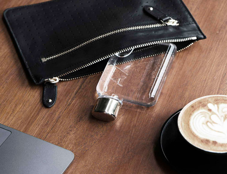 Бутылка Memobottle A7  для напитков прозрачная