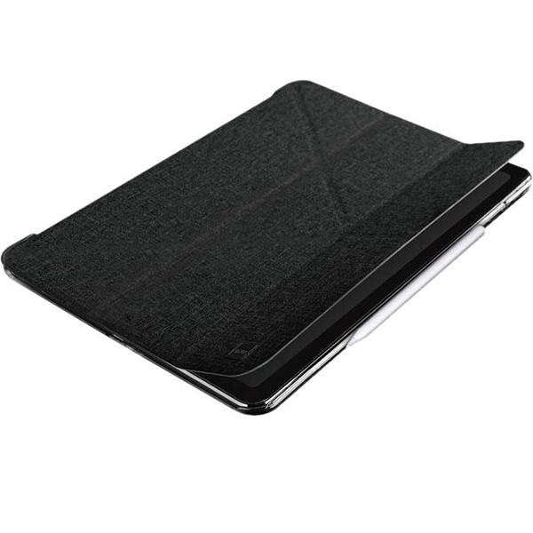 Чехол Uniq Yorker Kanvas для iPad Pro 12.9 (2020) чёрный
