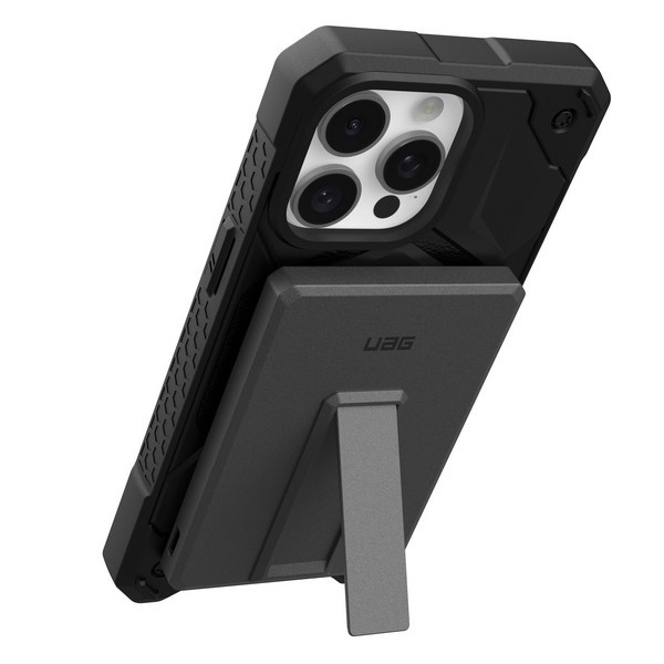 Внешний аккумулятор магнитный UAG Slim 5000mAh с подставкой серый