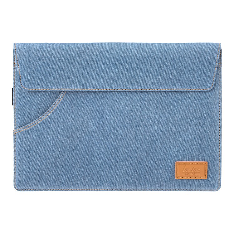 Сумка Tomtoc TheHer Denim Shoulder bag H26 для ноутбуков 13" голубая Denim Blue