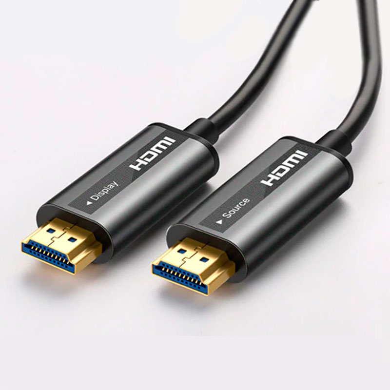 Кабель Ugreen HD132 (50218) HDMI Zinc Alloy Optical Fiber Cable (40 метров) чёрный