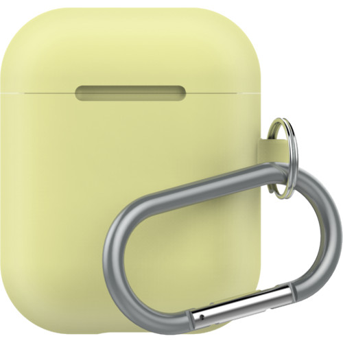 Чехол LAB.C Silicone Capsule 2in1 для Airpods лимонный Lemon