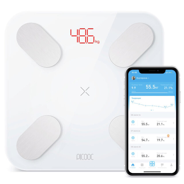 Умные весы Picooc Mini Pro V2 белые