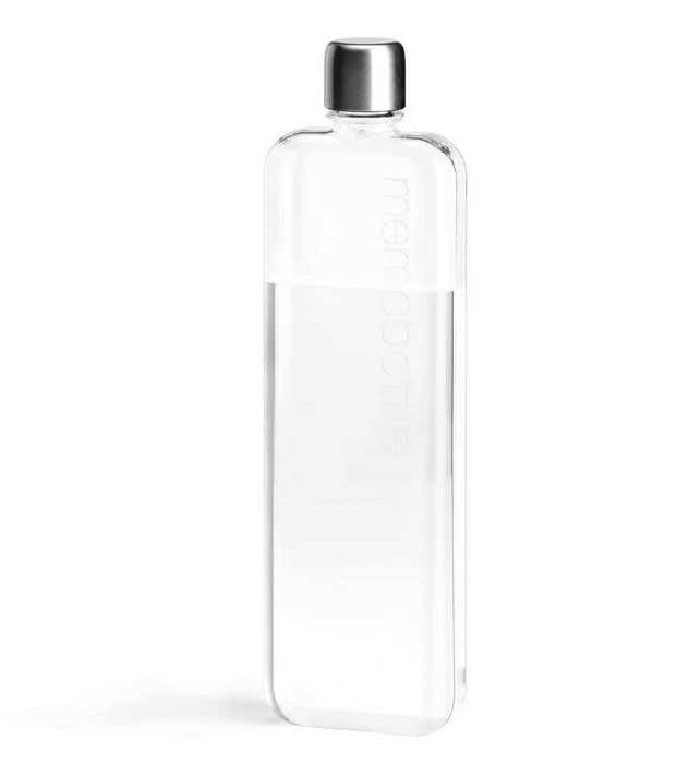 Бутылка Memobottle Slim  для напитков прозрачная