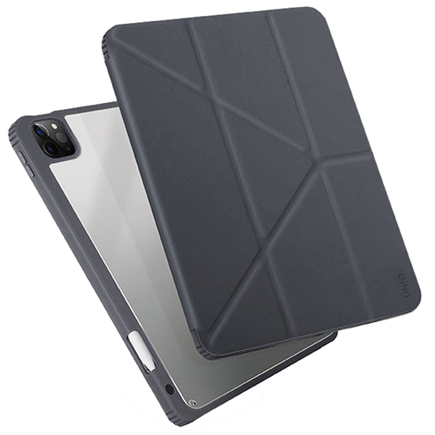 Чехол Uniq Moven Case для iPad Pro 12.9" (2021) серый (Grey)