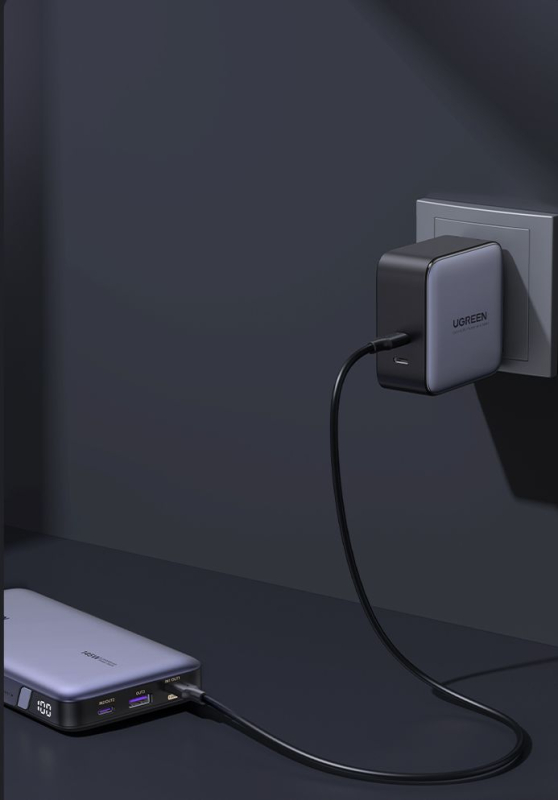 Внешний аккумулятор UGREEN PB205 (90597A) PD 145W Power Bank 25000 мАч тёмно-синий (Abyss Blue)