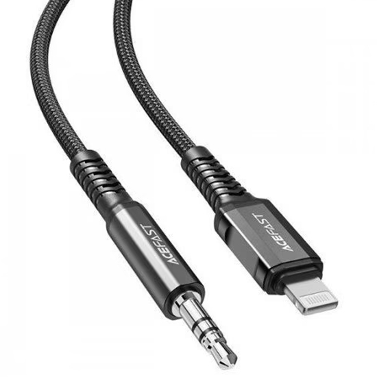 Кабель Acefast C1-06 Lightning to 3.5 mm Cable (1,2 метра) чёрный (AF-C1-06-BK)