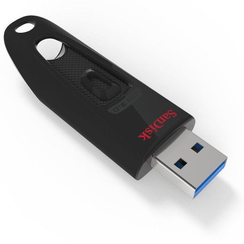Флэш-накопитель SanDisk Ultra CZ48 USB 3.0 128ГБ чёрный (SDCZ48-128G-U46)