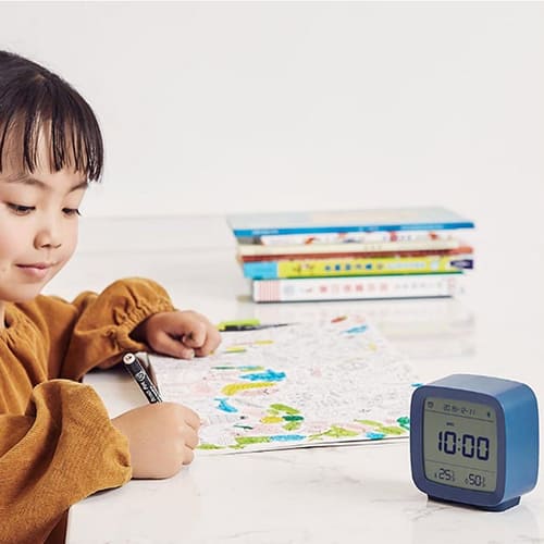 Умный будильник с термометром Qingping Bluetooth Alarm Clock CGD1 синий (Blue)