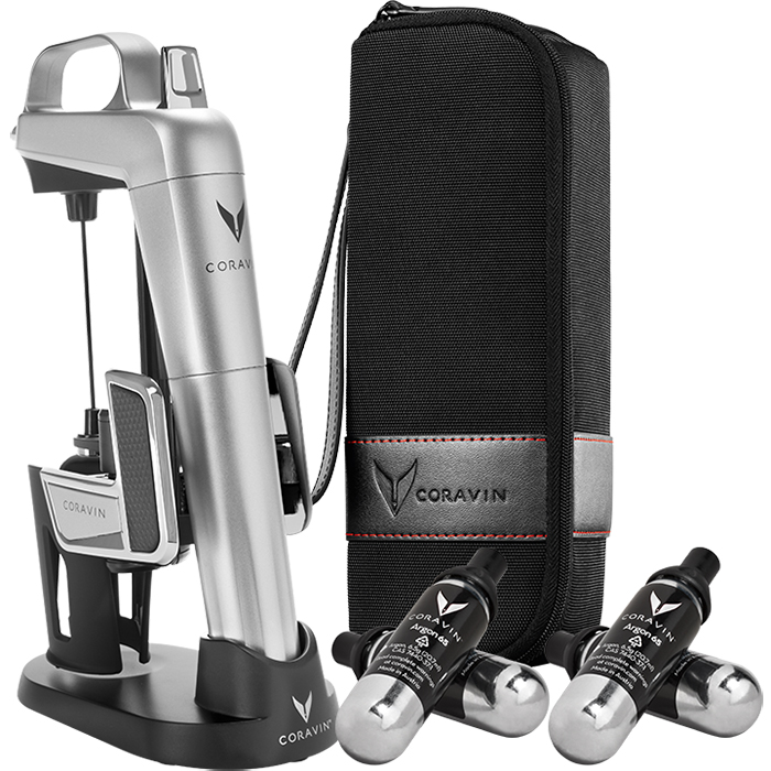 Система для розлива вина Coravin Model Two Elite Pro Wine System серебристая