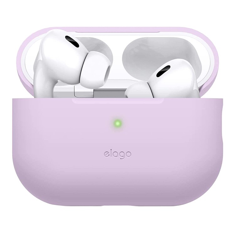 Elago для AirPods Pro 2 чехол Silicone case Lavender
