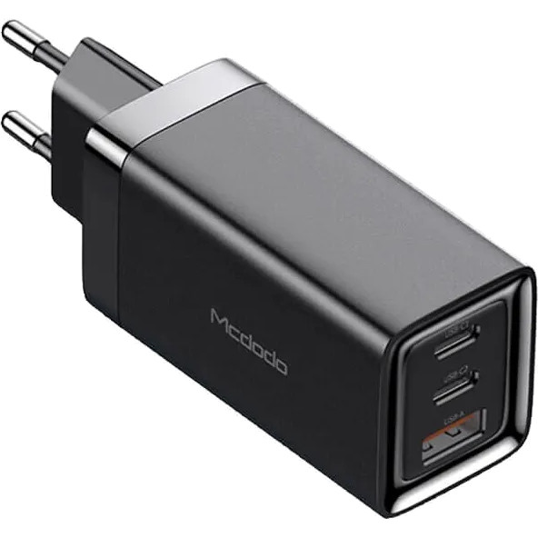 Сетевое зарядное устройство Mcdodo 65W PD GaN Mini Fast Charger CH-1540 чёрное