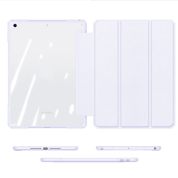 Чехол книжка Dux Ducis Copa Series для iPad 10.2  светло-фиолетовый
