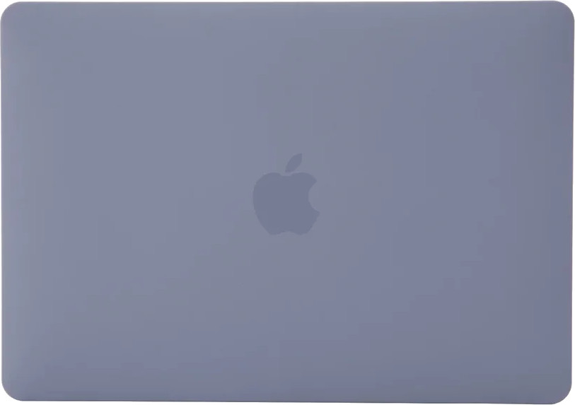 Чехол Crystal Case для MacBook Air 13" (2018-2021) Тёмная лаванда