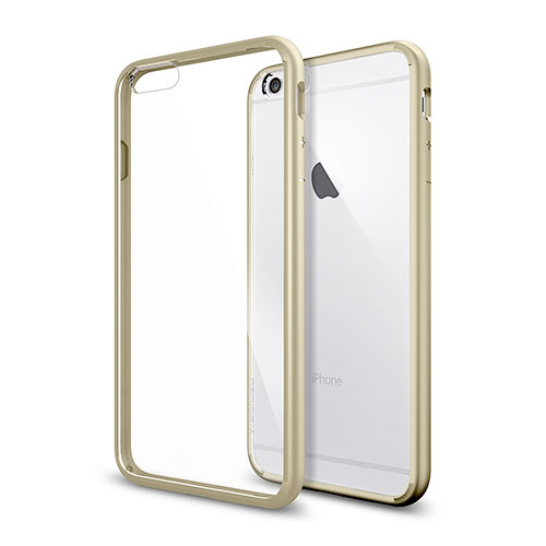 Чехол Spigen Ultra Hybrid для iPhone 6 Plus (5,5") золотой (SGP10895)