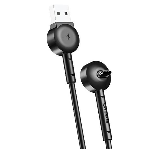 Кабель Baseus Maruko Video Cable Type-C 2.1A (1 метр) черный (CATQX-01)