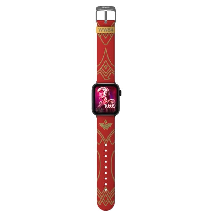 Ремешок MobyFox DC Comics для Apple Watch (всех размеров) Wonder Woman 1984: Crimson Armor (ST-WNR22DCC2012)
