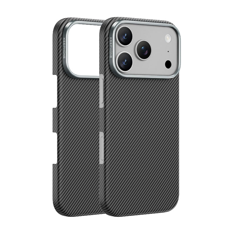 Чехол KEEPHONE Kevlar Sweden iPhone 17 Pro с MagSafe черный