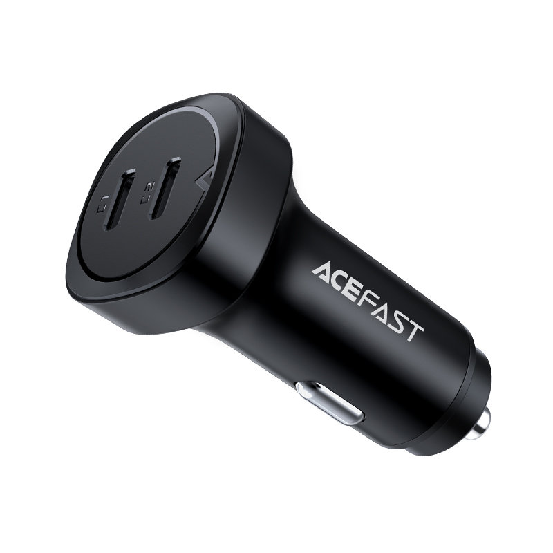 Автомобильное зарядное устройство Acefast B2 72W 2 x USB Type-C Car Charger (AF-B2-BK)