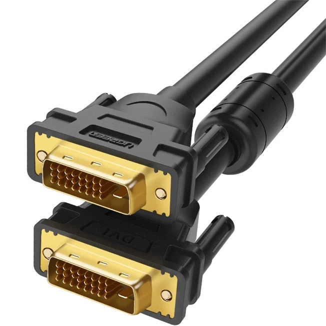 Кабель Ugreen DV101 DVI (24+1 pin) Male - Male  - 1,5м