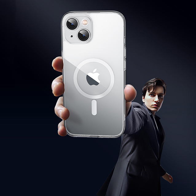 Чехол Ugreen LP725 Protective Magnetic Case для iPhone 15 прозрачный (25396)