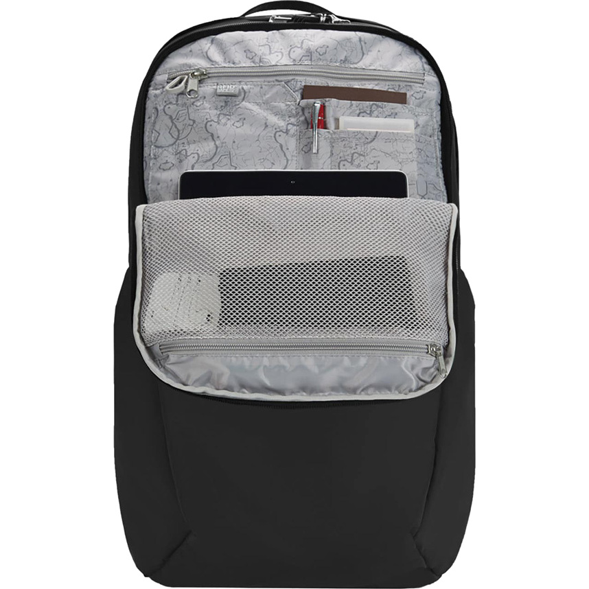 Рюкзак Pacsafe Vibe 25 Anti-theft 25L Backpack чёрная смола (Jet Black)