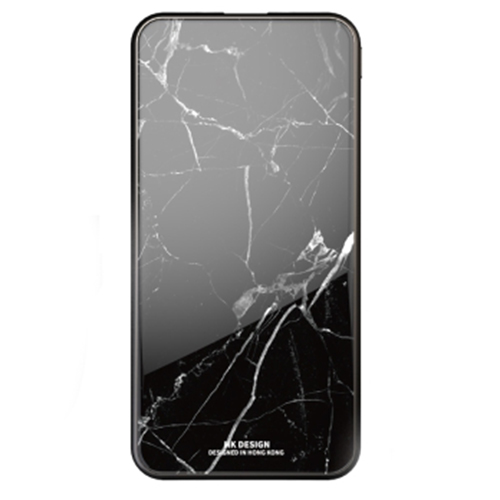 Внешний аккумулятор HK Design Glass Marble BN003 10000 мАч чёрный