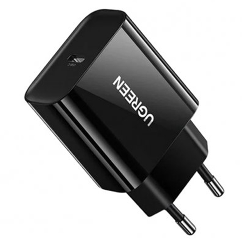Сетевое зарядное устройство Ugreen CD137 20W Type-C PD Charger чёрное (10191)
