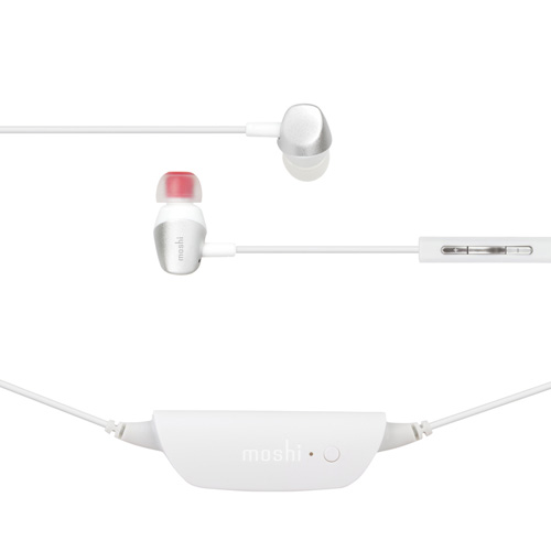Беспроводные наушники Moshi Mythro Air (Jet Silver) серебристые