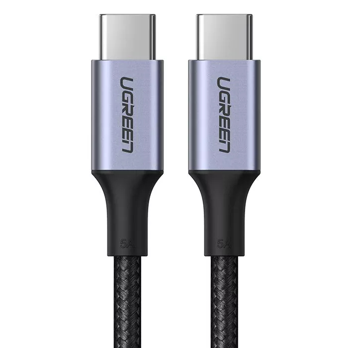 Кабель Ugreen US316 USB-C to USB-C Braided Cable (3 метра) чёрный (90120)