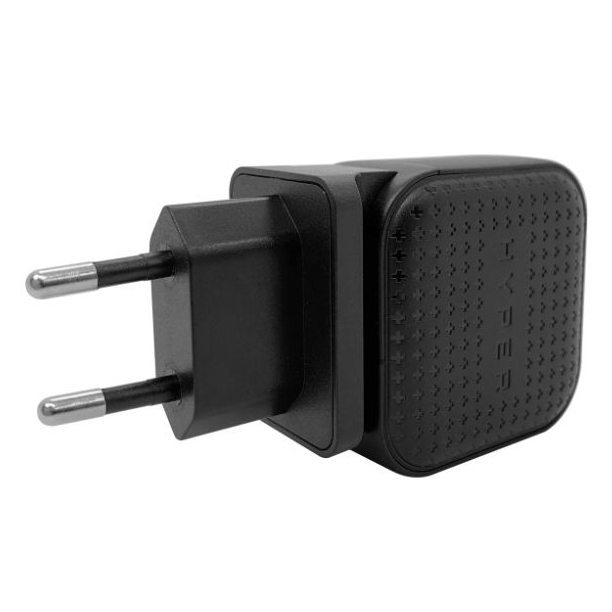 Сетевое зарядное устройство HyperJuice Lifestyle 65W GaN Charger 1 x USB / 2 x USB-C чёрное (HJ265-BLACK)
