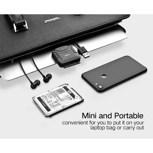 Конвертер Ugreen CR108 (20611) USB - SATA для жестких дисков