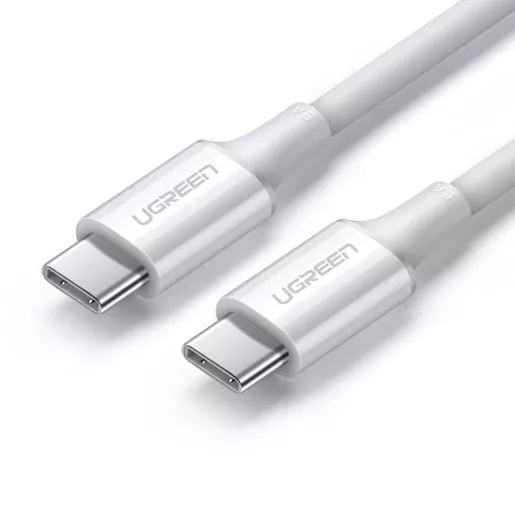 Кабель Ugreen US300 Type-C to Type-C Cable (2 метра) белый (60552)
