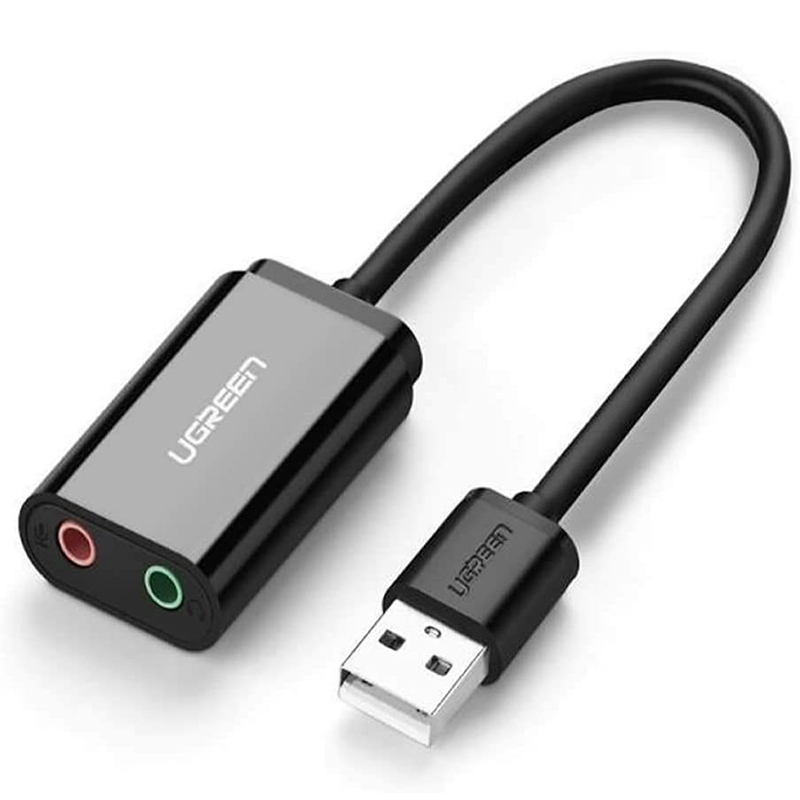 Звуковая карта внешняя Ugreen US205 (30724) USB 2.0