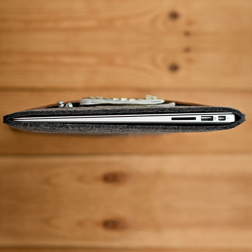 Чехол Handwers Welt для MacBook Air 11" чёрный