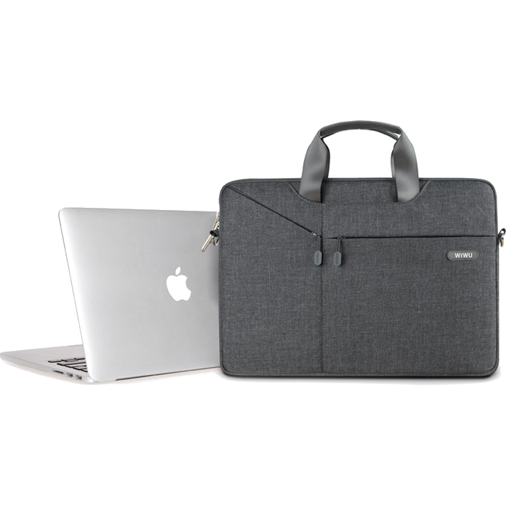 Сумка WiWu City Commuter Bag для ноутбуков 15.6" чёрная (GM4229MB15.6)