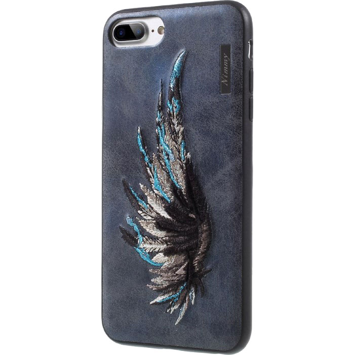 Чехол Nimmy Fantasy Denim для iPhone 7 Plus / 8 Plus (Крыло) синий