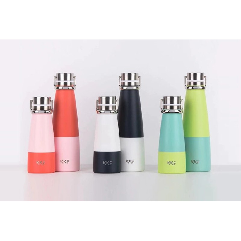 Термобутылка KissKissFish Swag Vacuum Bottle красная
