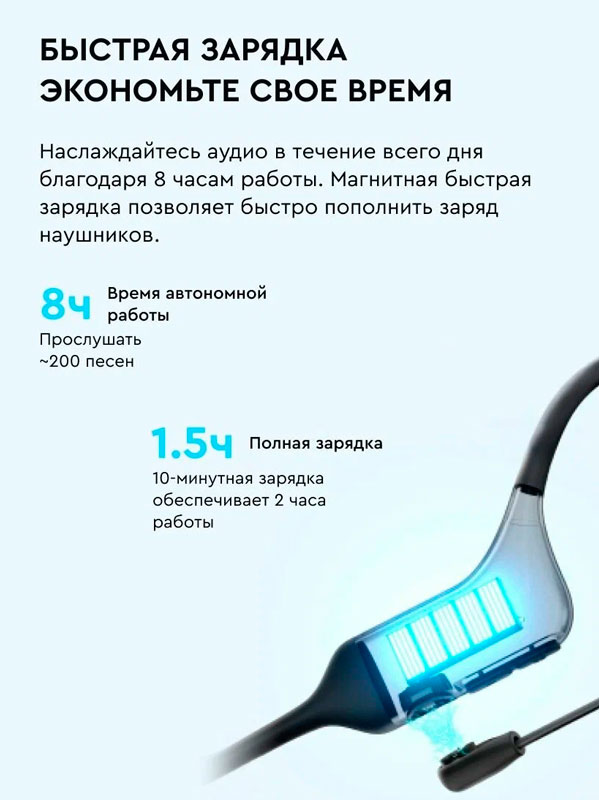Наушники Haylou BC01 черные