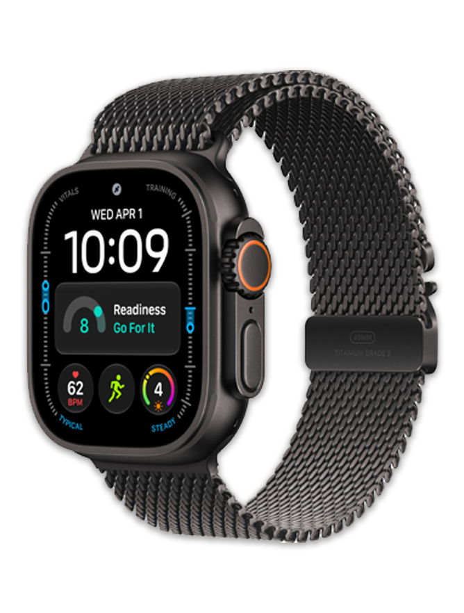 Часы Apple Watch Ultra 4 Black - Milanese Loop
