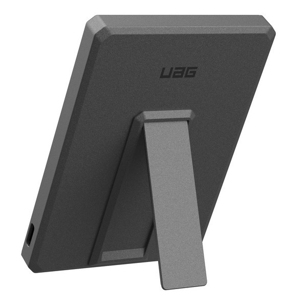Внешний аккумулятор магнитный UAG Slim 5000mAh с подставкой серый