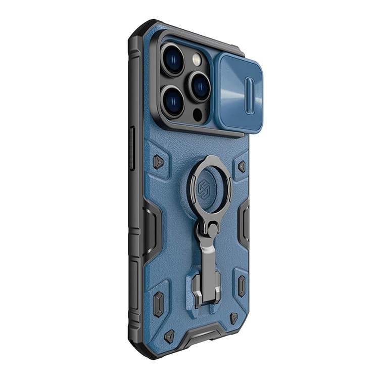 Чехол Nillkin CamShield Armor Pro для iPhone 14 Pro Max синий