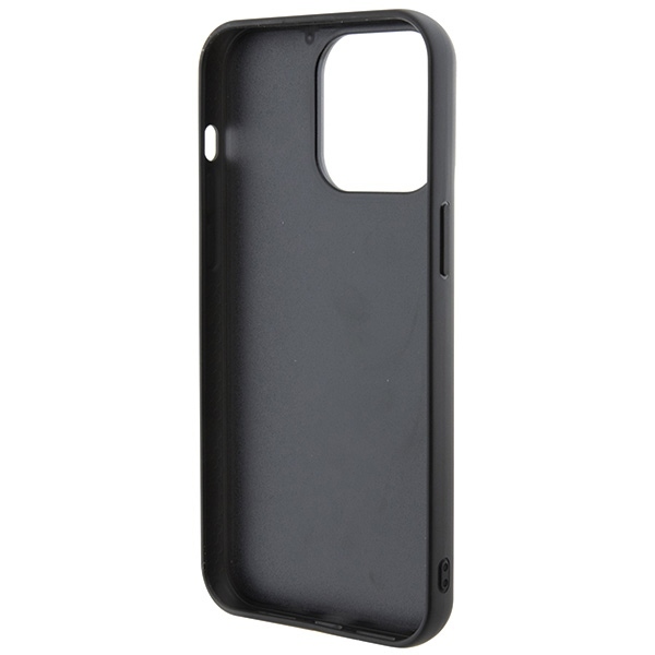 Чехол CG Mobile Lagerfeld 3D Rubber Multi Logo для iPhone 15 Pro Max чёрный