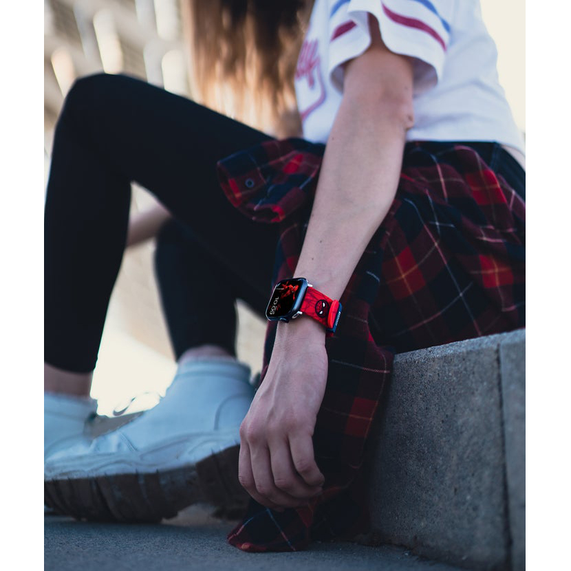 Ремешок MobyFox Marvel Insignia Collection для Apple Watch (всех размеров) Spider-Man (ST-MRV22ICN2101)