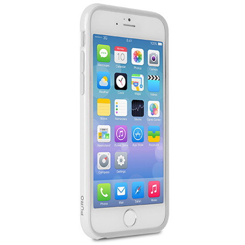 Чехол Puro New Bumper Frame для iPhone 6 Plus/6s Plus белый