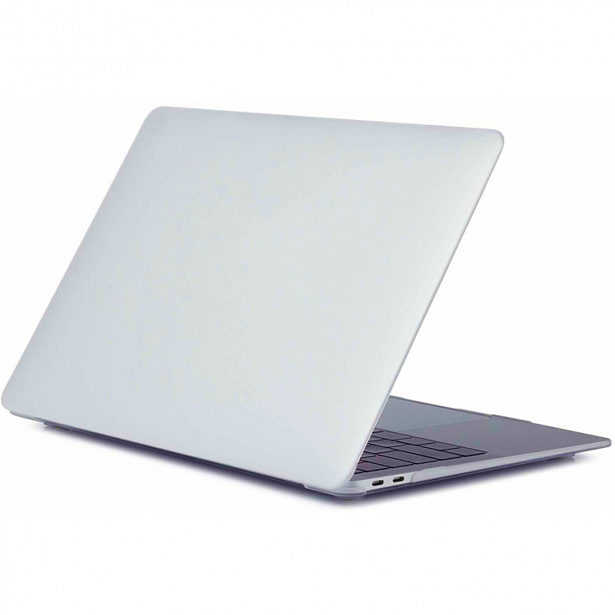 Чехол Crystal Case для MacBook Pro 13" с и без Touch Bar (USB-C) серебристый